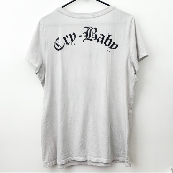 Ripple Junction Johnny Depp Cry Baby Scoopneck T-shirt - Plus Size - Picture 2 of 9